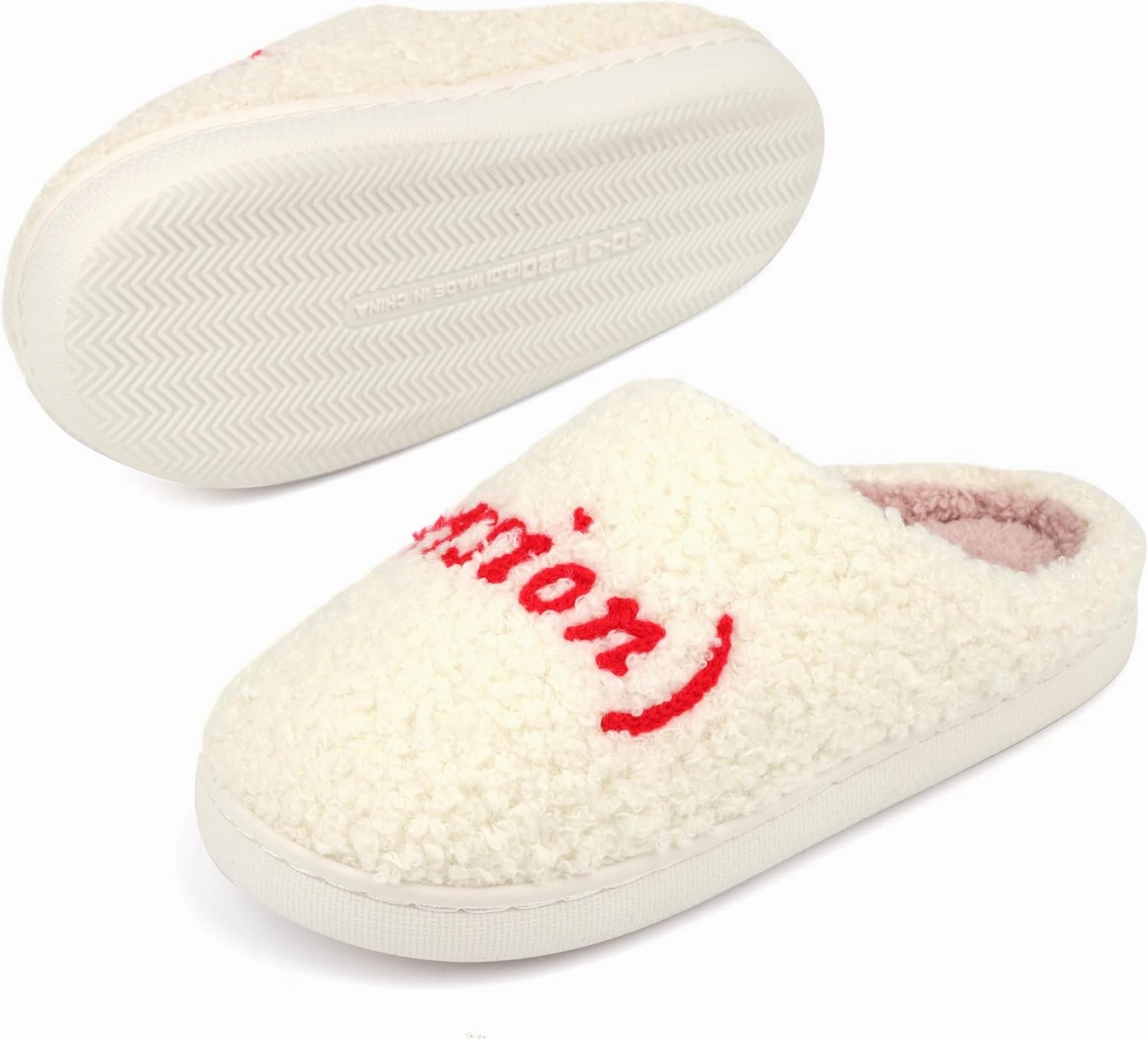 Women Men House Slippers Comfy Plush Slippers Shoes for Home Bedroom Indoor