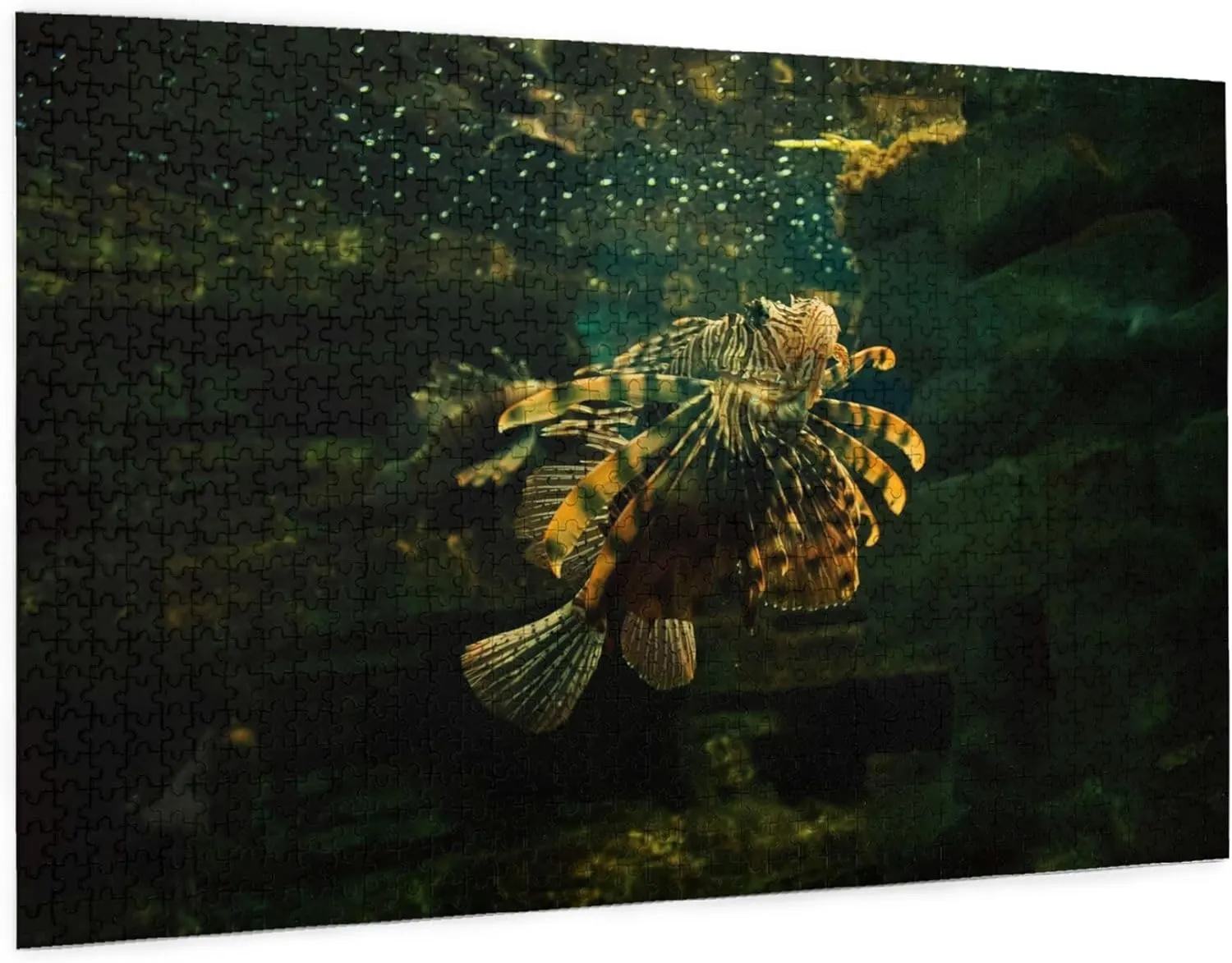 Wooden Puzzles Fish 500 Piece Mother's Day Children's Day Exercise Patience Puzzle Game - Education Intellectual Puzzle Game Toys Gift