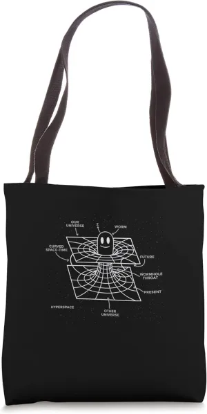 Wormhole Time Warp Astrophysicists Science Nerd Tote Bag