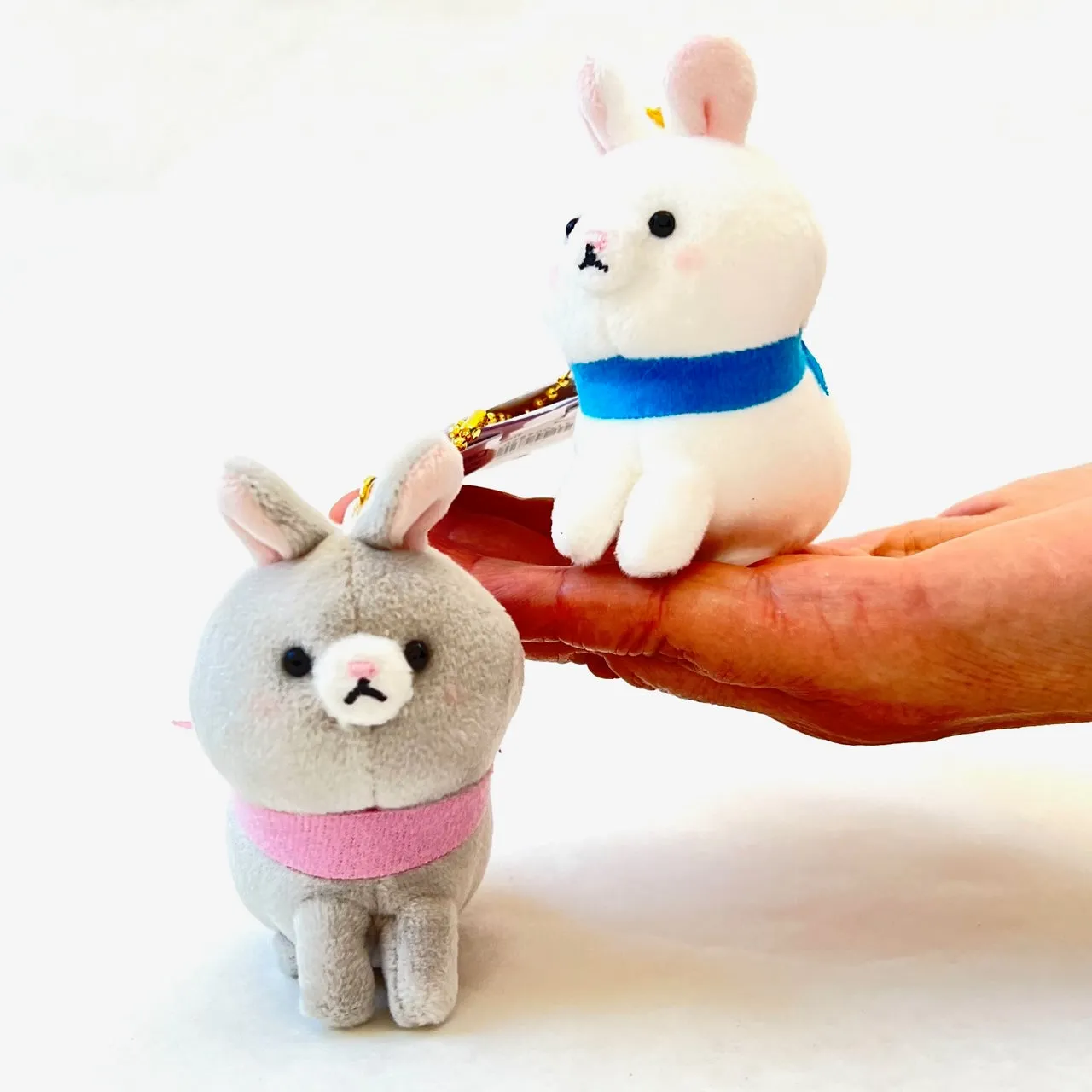 X 63325 CRUX RABBIT BUDDIES PLUSH CHARMS-DISCONTINUED