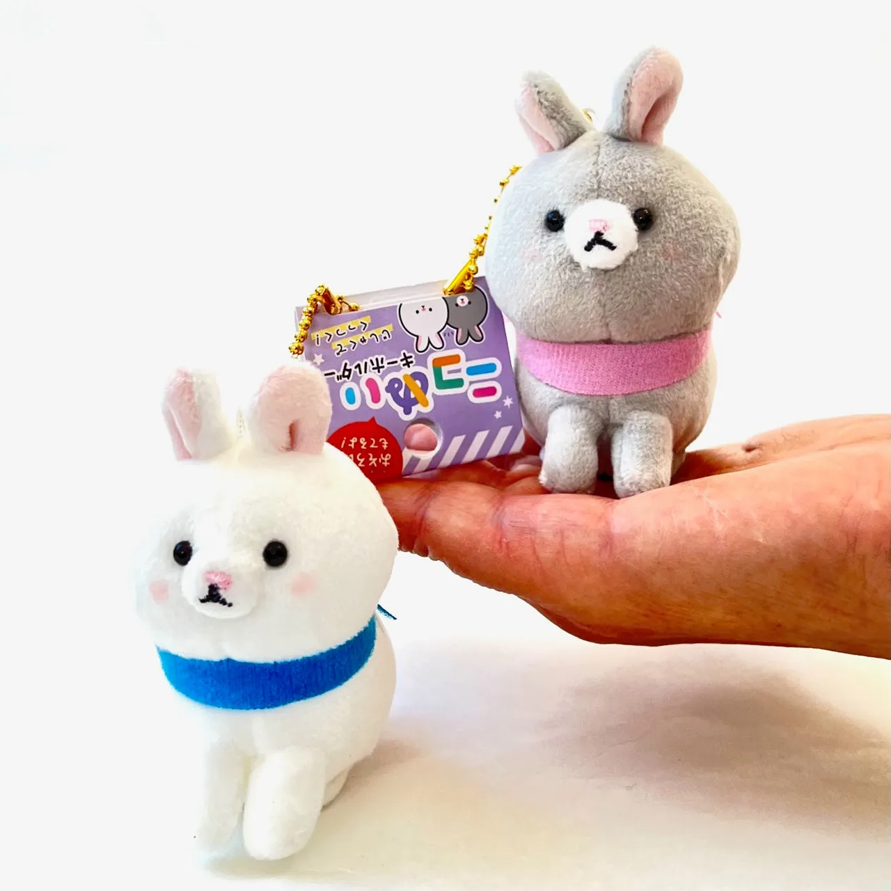 X 63325 CRUX RABBIT BUDDIES PLUSH CHARMS-DISCONTINUED