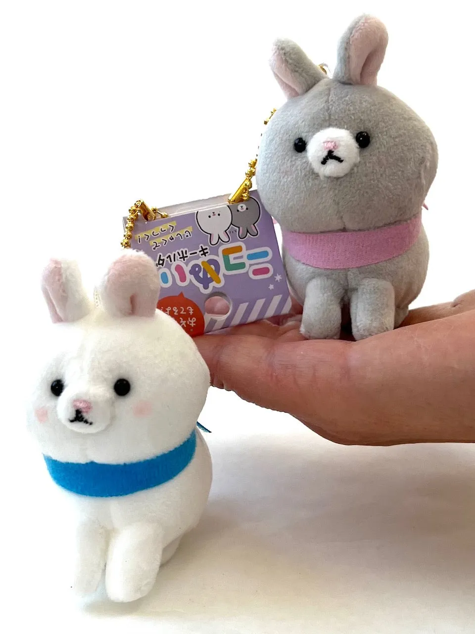 X 63325 CRUX RABBIT BUDDIES PLUSH CHARMS-DISCONTINUED
