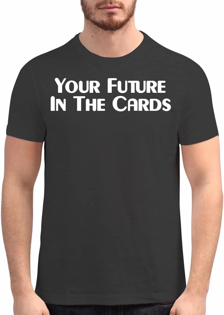 Your Future in The Cards - Men's Soft Graphic T-Shirt CP05